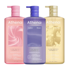 Glow Restore Shower Oil Trio - Clean Bundle