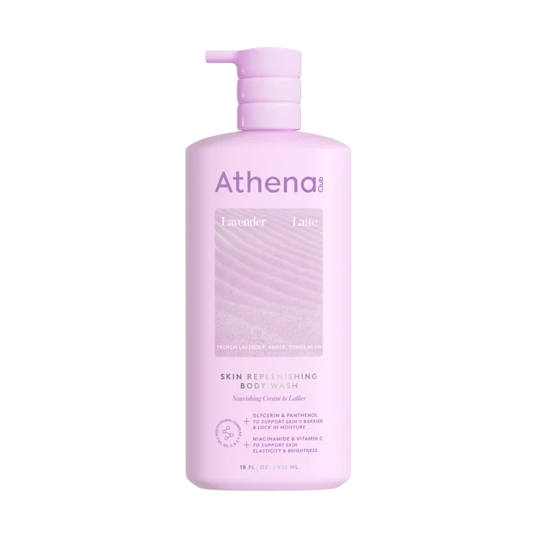 Skin Replenishing Body Wash - Cozy Glow Lavender Latte