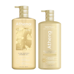 Shower Oil & Lotion Duo - Clean Bundle